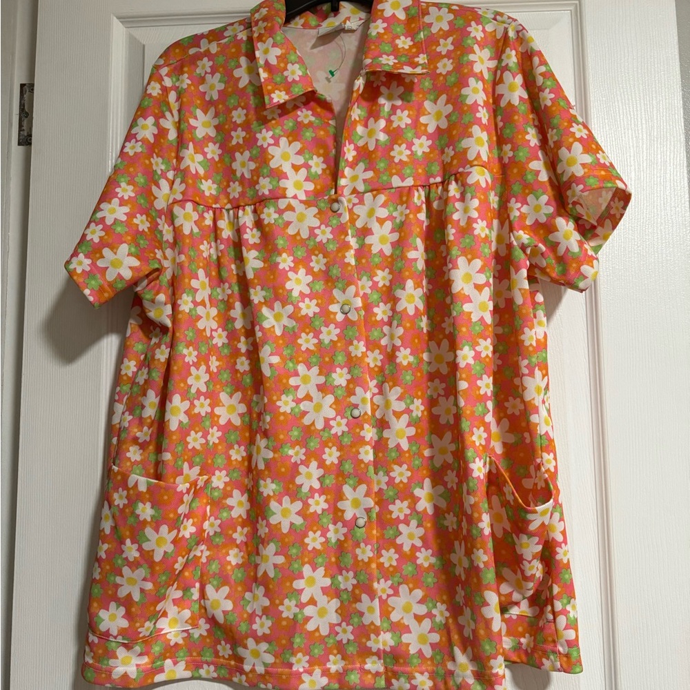 💓60s House Jacket💓 - Picture 3 of 9